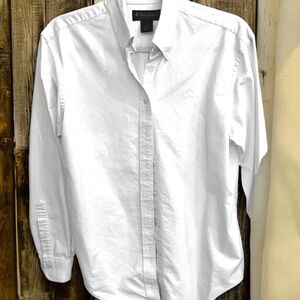 Brooks Brothers white button down shirt